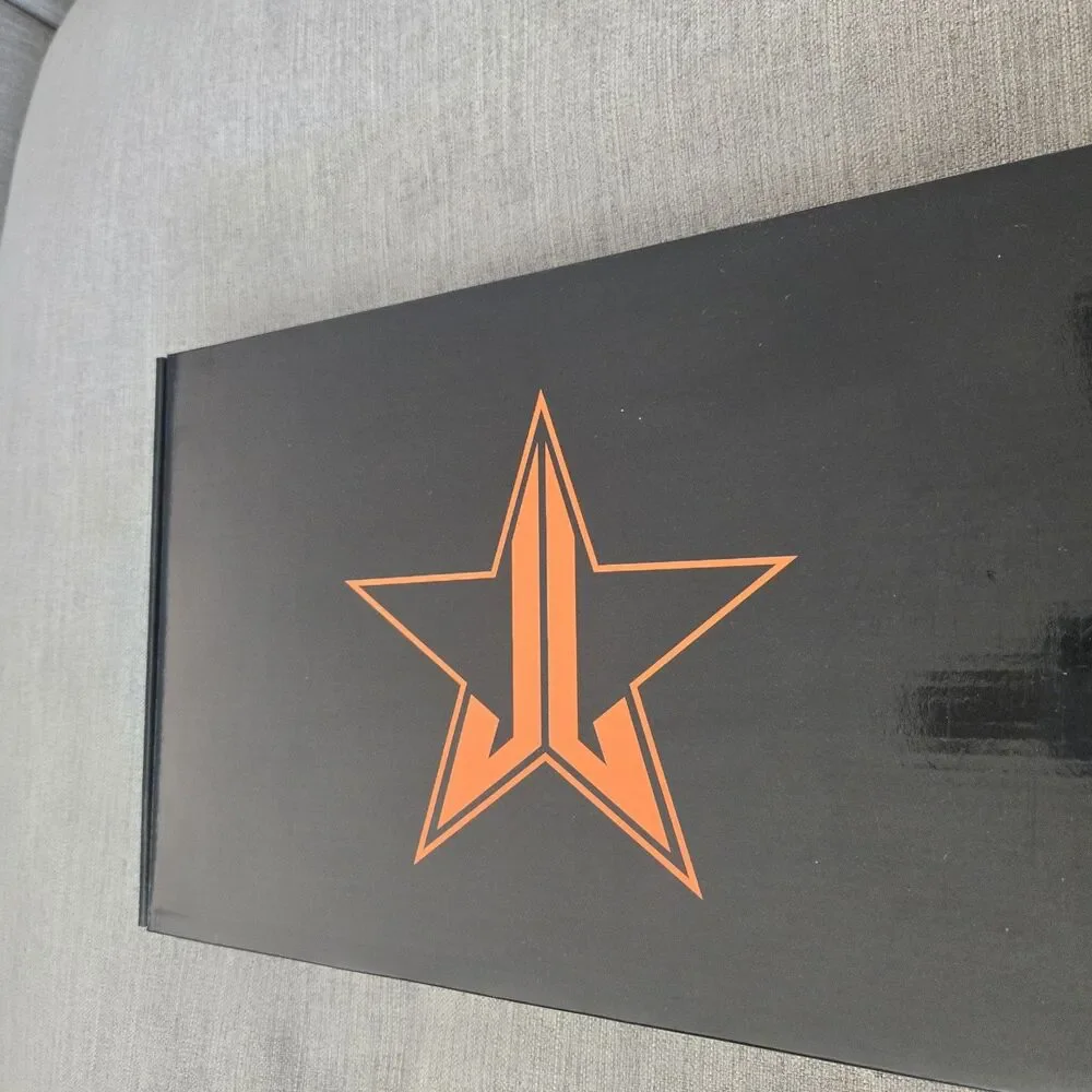 Jeffree Star Halloween Star Mirror Black Handle Orange Graphic Limited Edition - Picture 4 of 6